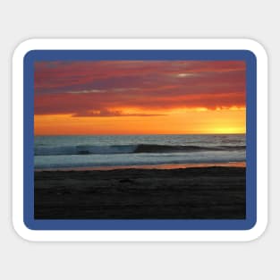 Sunset surf Sticker